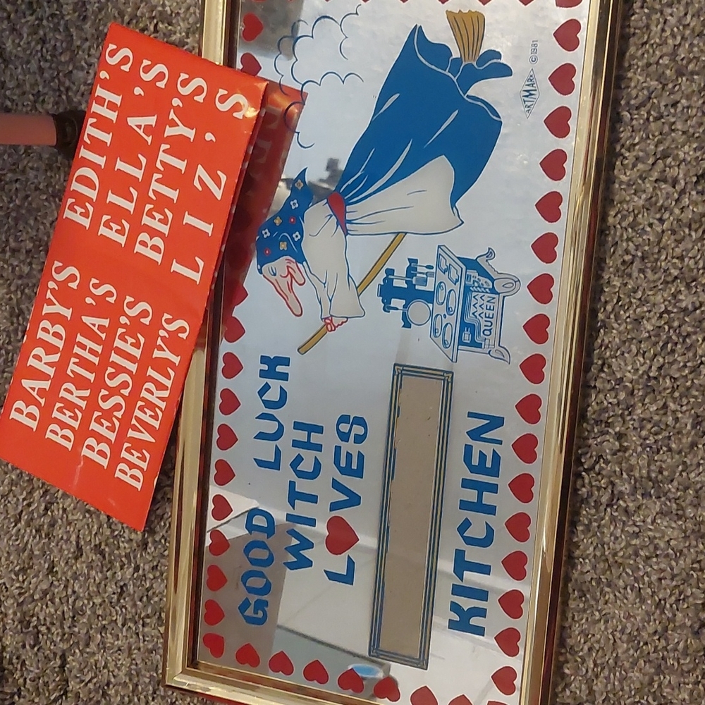 ✨️very rare✨️ ARTMARK GOOD LUCK WITCH DECOR